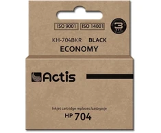 Rašalo Kasetė - Actis KH-704BKR Juoda 15 ml