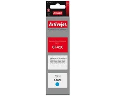 „Activejet AC-G41C“ rašalo buteliukas (pakaitinis „Canon GI-41C 4543C001“; „Supreme“; 70 ml; žydras)
