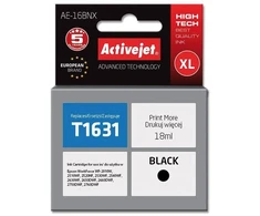 Rašalo Kasetė - Activejet AE-16BNX, 18 ml, Juoda