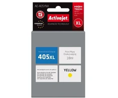 Rašalo Kasetė - Activejet AE-405YNX Geltona, 18 ml