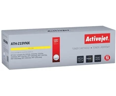 Activejet ATH-219YNX Toneris HP spausdintuvui, HP 219X W2192X; Supreme; 2500 puslapių; geltonas, su drožle