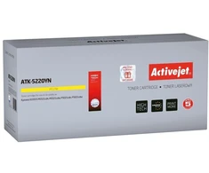 Activejet ATK-5220YN dažų kasetė (pakeičia Kyocera TK-5220Y; Supreme; 1200 puslapių; geltona)
