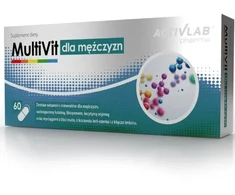 Activlab MultiVit papildai vyrams, 60 kapsulių