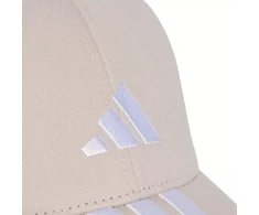 adidas 3 Dryžu Naujo Logotipo Beisbolo Kepuraitė Smėlio spalvos JW6036