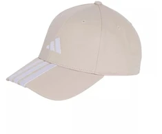 adidas 3 Dryžu Naujo Logotipo Beisbolo Kepuraitė Smėlio spalvos JW6036