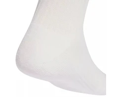 Adidas 3 Dryžuotos Sustiprintos Sportinės Kojinės, 3 poros, baltos ir juodos JZ0532
