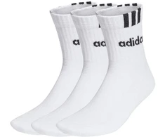 Adidas 3-Stripes Linear Half-Crew Cushioned 3p kojinės HT3437