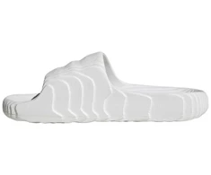 „Adidas Adilette 22 Crystal Baltas“ moteriškos/vyriškos šlepetės su patogiu profiliuotu padu (HQ4672)