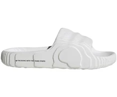 „Adidas Adilette 22 Crystal Baltas“ moteriškos/vyriškos šlepetės su patogiu profiliuotu padu (HQ4672)