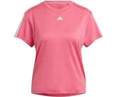 adidas Aeroready Train Essentials 3 juostelių marškinėliai moterims HZ5688