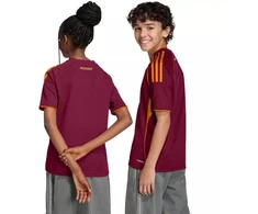 adidas AS Roma 25/26 namų bordo spalvos vaikiški marškinėliai JX2613