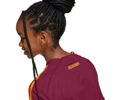 adidas AS Roma 25/26 namų bordo spalvos vaikiški marškinėliai JX2613