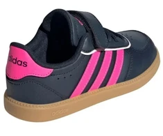 adidas Breaknet Sleek tamsiai mėlyni ir rožiniai vaikiški bateliai JQ3060