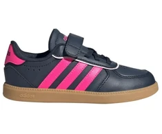 adidas Breaknet Sleek tamsiai mėlyni ir rožiniai vaikiški bateliai JQ3060