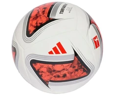 Adidas Bundesliga 26/27 Torfabrik futbolo kamuolys, baltas ir oranžinis, KG6043