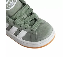 Adidas Campus 00s Sidabriškai žalia/Debesų balta vaikiški sportiniai bateliai - JP5509