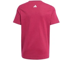 adidas Codes Kolegijos stiliaus grafiniai marškinėliai vaikams rožiniai KA9764