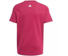 adidas Codes Kolegijos stiliaus grafiniai marškinėliai vaikams rožiniai KA9764