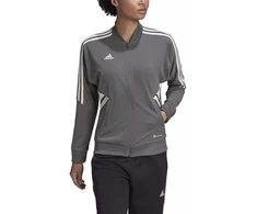 adidas Condivo 22 treniruočių striukė su užtrauktuku per visą ilgį W HD2280 sportinis megztinis