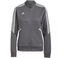 adidas Condivo 22 treniruočių striukė su užtrauktuku per visą ilgį W HD2280 sportinis megztinis