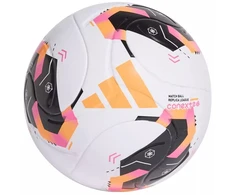 adidas Conext 26 Lygos futbolo kamuolys, baltos, juodos ir oranžinės spalvos KE5865
