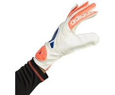 adidas Copa Glove Club futbolo vartininko pirštinės, baltos ir oranžinės JN5339