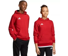 adidas Entrada 26 Bliuzonas su gobtuvu raudonas JZ6568