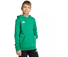 Adidas Entrada 26 Džemperis su gobtuvu žalias JZ6563 vaikiškas