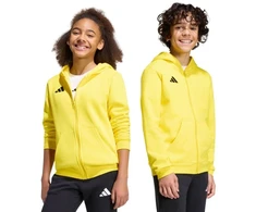 adidas Entrada 26 džemperis su užtrauktuku, geltonas, KH1777