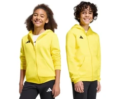adidas Entrada 26 džemperis su užtrauktuku, geltonas, KH1777