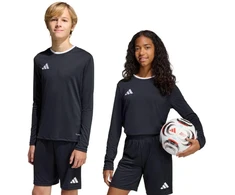 adidas Entrada 26 ilgomis rankovėmis marškiniai, juodi KF5879