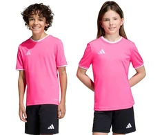 adidas Entrada 26 Jersey vaikiški marškinėliai rožiniai KE9846