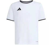 adidas Entrada 26 vaikiški marškinėliai balti ir juodi JZ2532