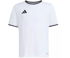 adidas Entrada 26 vaikiški marškinėliai balti ir juodi JZ2532