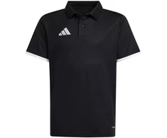 adidas Entrada 26 vaikiški polo marškinėliai juodi JZ6629