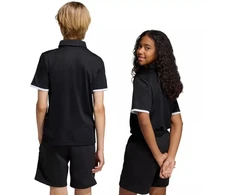 adidas Entrada 26 vaikiški polo marškinėliai juodi JZ6629