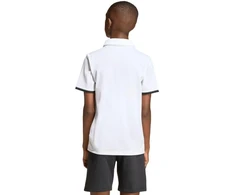 adidas Entrada 26 vaikiški polo marškinėliai balti JZ6624