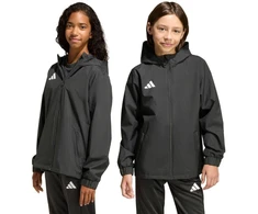 adidas Entrada 26 Visų oro sąlygų vaikiška striukė - Juoda JZ9104