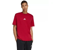 adidas Essentials 3-Stripes Vyriški marškinėliai, Raudoni KD4865