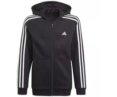 Adidas Essentials 3S Džemperis su gobtuvu ir užtrauktuku Jr GQ8900