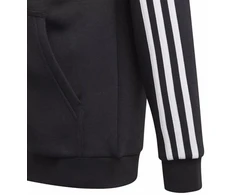 Adidas Essentials 3S Džemperis su gobtuvu ir užtrauktuku Jr GQ8900