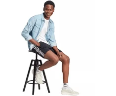 Adidas Essentials Fleece 3-Stripes M IB4026 šortai