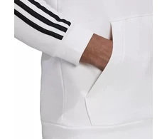 Adidas Essentials Flisinis Džemperis su gobtuvu su 3 juostelėmis M GU2522