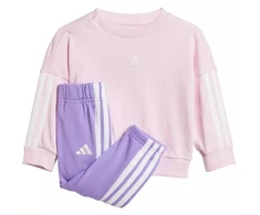 adidas Essentials kelnės rožinės ir violetinės spalvos vaikams JD6482
