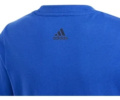adidas Essentials linijinio logotipo medvilniniai marškinėliai Jr IB4090