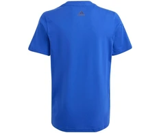 adidas Essentials linijinio logotipo medvilniniai marškinėliai Jr IB4090