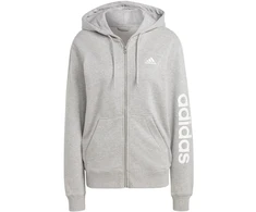 adidas Essentials Linijinis Hoodie su gobtuvu ir pilnu užtrauktuku iš French Terry audinio moterims IC6866