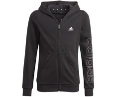 Adidas "Essentials" logotipo džemperis su užtrauktuku jaunimui GN4050