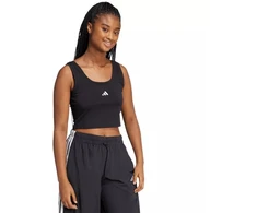 adidas Essentials marškinėliai su mažu logotipu iš medvilnės, moteriški JE1321