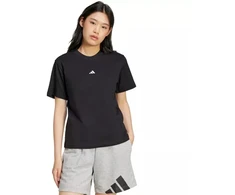 adidas Essentials marškinėliai su mažu logotipu iš medvilnės, moteriški, JC5943